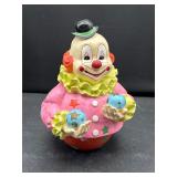 Vintage clown music box