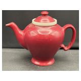 Vintage McCormick Teapot with Lid Infuser Maroon