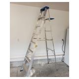 8 ft aluminum step ladder Werner