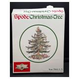 Spode Christmas tree star dish