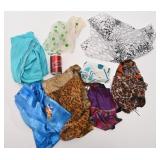 Lot de foulards dont vintages