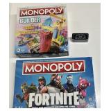 2 jeux de Monopoly, bilingues, complets et