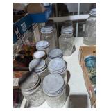 Vintage Jumbo peanut butter jars various styles