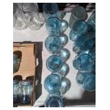 Blue Ball mason jar lot series 1-6 quart