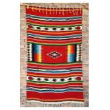 Mexican Wool Serape Saltillo Blanket