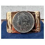 Bell Trading Post Morgan Dollar Belt Buckle