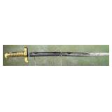 Civil War Remington Model 1862 Zouave Bayonet