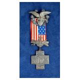 Spanish American War Medal Numbered