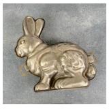 Antique Easter Bunny Rabbit Cake Mold