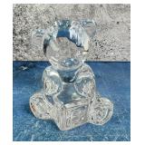 Waterford Crystal ABC Teddy Bear Paperweight