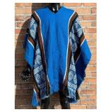 South American Style Blanket Poncho