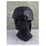 Harley Davidson Leather Motorcycle Skull Cap