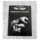 1973 Muhammad Ali vs Ken Norton Boxing Program