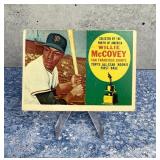 1960 Topps Baseball Willie McCovey All-Star Card