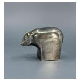 Dansk Designs Bear Silverplate Paperweight