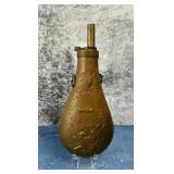 Italian Made Brass Powder Flask