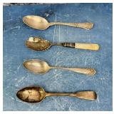 Sterling and Coin Silver Spoons