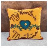 Cindy Owings Bozeman Montana Pillow