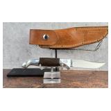 Ruana Bonner Montana Iron Wood Handle Knife