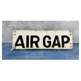 Renton Washington Railroad Air Gap Sign