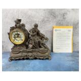 Ansonia William Shakespeare Mantle Clock