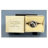 Glacier National Park Montana Sterling Silver Ring