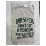 ROB-SEE-CO. Funks "G" Hybrids Seed Sack