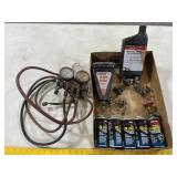 Robin-Air R12 AC Gauges, Air-Vac, Oil Charge,