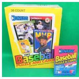 Sealed 1989 Donruss Baseball Cards 36 Pack Wax Box