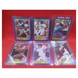 1990 Score Lot 6 Baseball Rookie Cards Ventura++