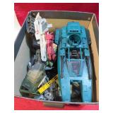 Retro Box Lot G.I. Joe & Action Figure Parts MORE