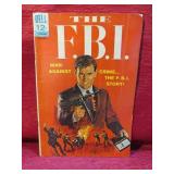 1965 The FBI #1 Dell First Issue Comic Book OLD