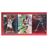 Basketball Lot 3 Sample Cards Hill & Mercer NBA