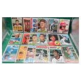 42x Vintage Baseball Topps Rose Whitey Herzog - RS