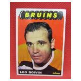 1965-66 Topps Leo Boivin Hockey Card #32 EX