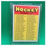 Unmarked 1971-72 O-Pee-Chee Checklist #111