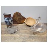Signed Pottery, Wooden Bowls & More