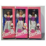 (3) NIB My First Barbies  1989