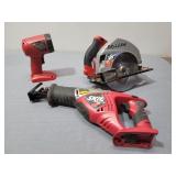 (3) Skil Cordless Tools