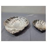 Wallace Silver Plate Clam Shells