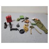 Vtg G.I.Joe  Accessories, Raft, LifeJackets, More