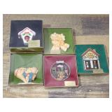 (5) Hallmark Ornaments from Trimmer Collection