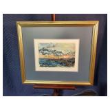 Water Color Marco Sassone Italian Artist 81/100