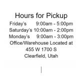 Pick-up Information