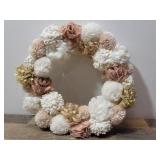 Fluffy wreath