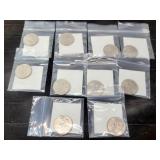 (10) Indiana State Quarters D