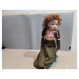 Vintage 21" Porceilan Doll Desden from Germany