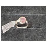 925 Silver Watermelon Slice Ring size 6 3/4