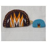 Vtg Beaded Native American Coin Purses