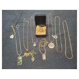 (7) Necklaces, (1) Necklace and Earring Set